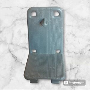 Gi joe tomahawk helicopter replacement part chair grey vinatge 1986